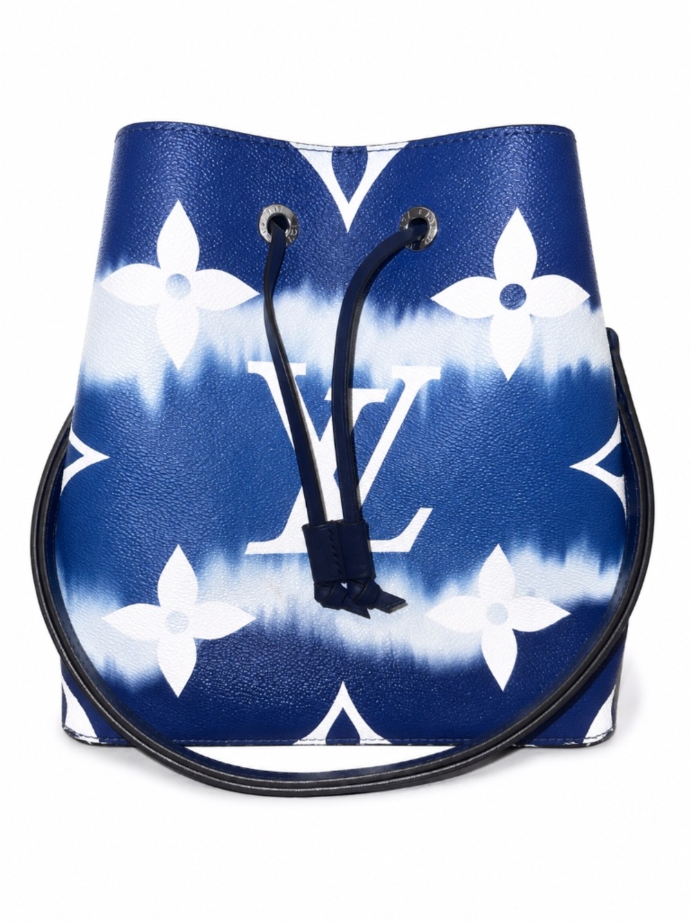 Louis Vuitton Escale NeoNoe MM Blue Giant Monogram Bucket Bag